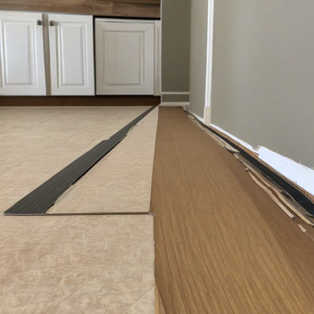 Замена ламината на линолеум