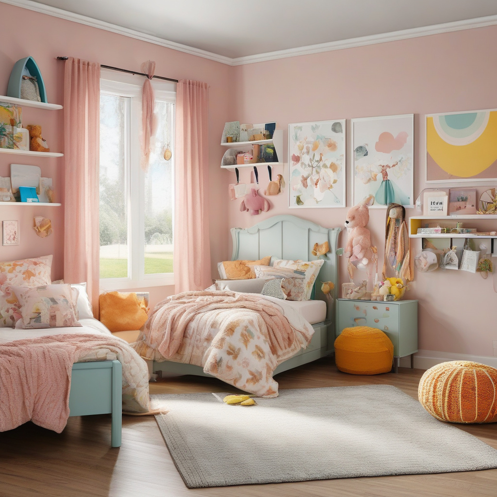 Бюджетный ремонт детской комнаты