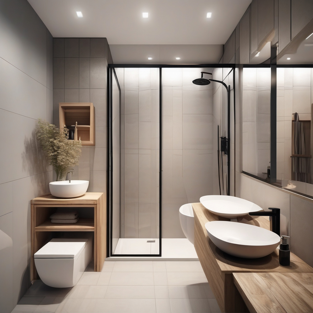 Дизайн маленькой ванной комнаты